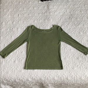 American Eagle Soft & Sexy 3/4 Length Sleeve Shirt